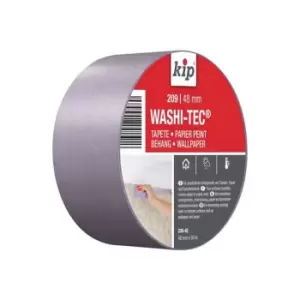 image of kip 209 Premium Low Tack WASHI-TEC Masking Tape 48mm x 50m