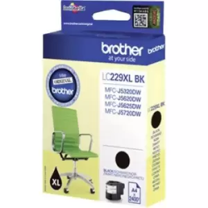 Image of Brother LC229XL Black Ink Cartridge