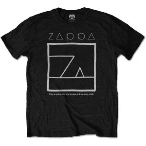 Image of Frank Zappa - Drowning Witch Unisex Large T-Shirt - Black