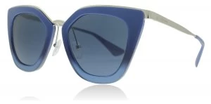 Image of Prada PR53SS Sunglasses Blue Gradient UFW1V1 52mm