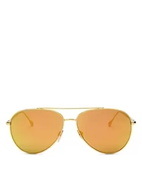 Isabel Marant Womens Brow Bar Aviator Sunglasses, 60mm