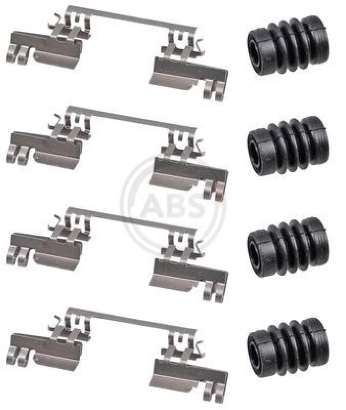 Image of A.B.S. Brake pad fitting kit A.B.S. 1927Q
