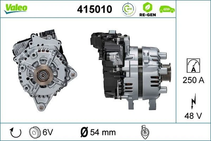 Image of Alternator, starter VALEO 415010