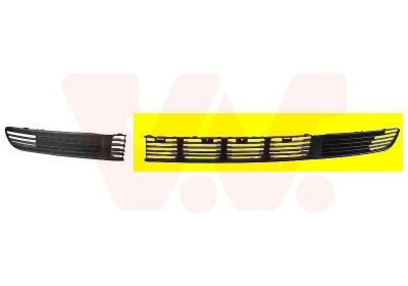 Image of VAN WEZEL Bumper grill VAN WEZEL 5836591