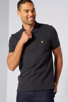 image of Lyle and Scott Polo Shirt - Mens - Black - Size: Medium