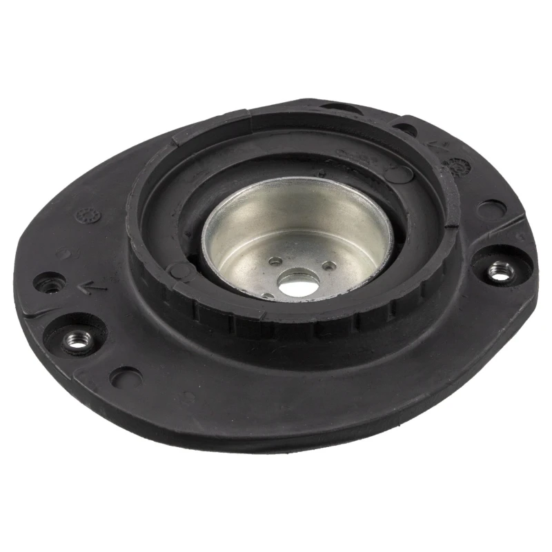 Image of FEBI BILSTEIN 18733 Top strut mount Front Axle Left, without ball bearing Elastomer Suspension Strut Support Bearing (1180)