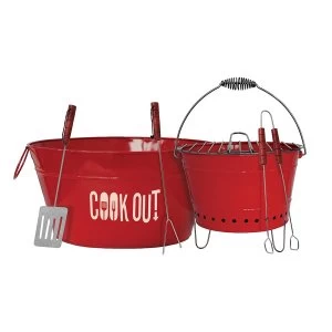 Image of Robert Dyas Cook Out 6 Piece Party BBQ Set