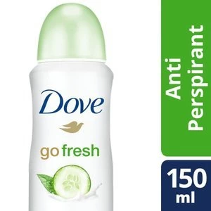 image of Dove Anti-Perspirant Spray Fresh Touch Cucumber 150ml