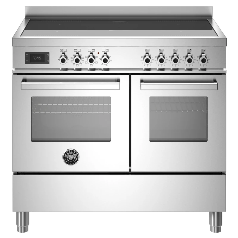 Image of Bertazzoni PRO105I2EXT 100cm Professional Induction Range Cooker - STAINLESS STEEL PRO105I2EXT