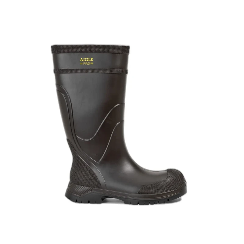 Image of Aigle Safety boots Aigle Arvalt S5 Marron Male 40