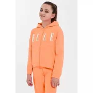 image of Elle Oversized Zip Hoodie - Orange