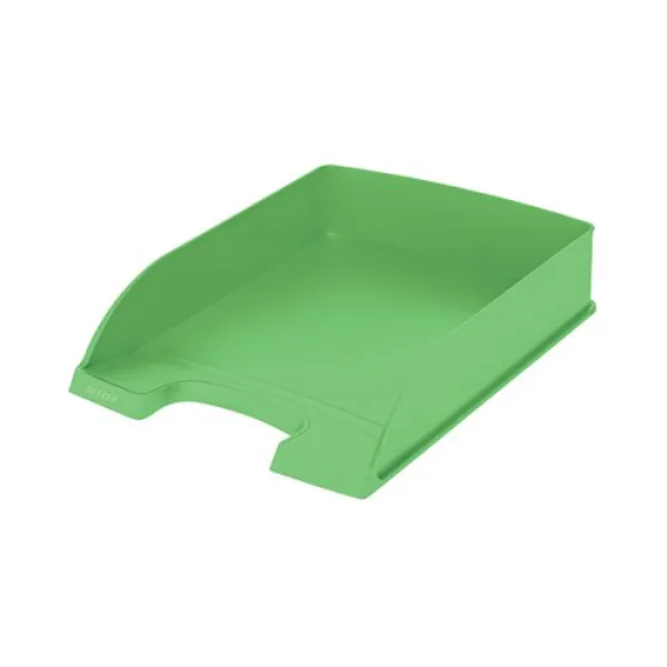 image of Leitz Recycle Letter Tray Plus A4 Green 52275050