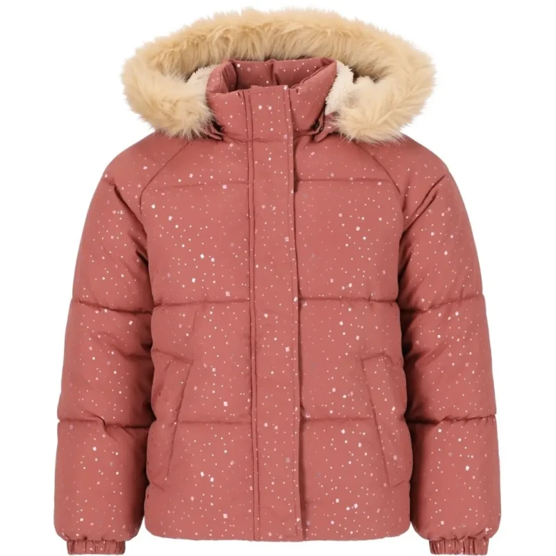 Image of Zigzag Children's Zigzag Alya Puffer Rose Unisex 12 ans Z243023-4330