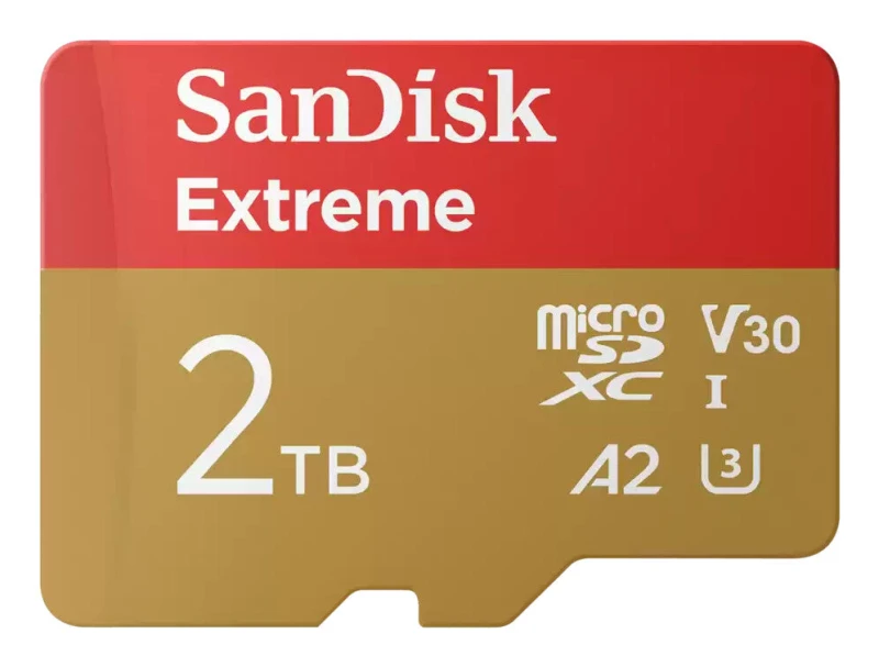 Image of SanDisk SanDisk Extreme 2 TB MicroSDXC UHS-I Class 10 SDSQXAV-2T00-GN6MA