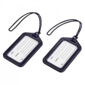 image of Hama Luggage Tag Set of 2 Dark-Blue