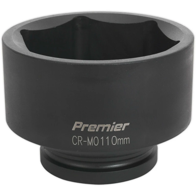 Image of Loops 110mm Forged Impact Socket - 1" Sq Drive - Chromoly Impact Wrench Socket Multi