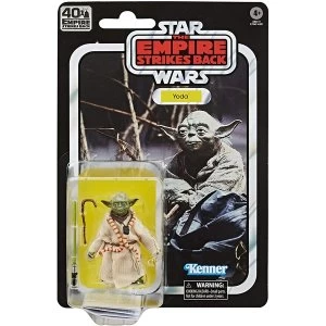 Image of Yoda (Star Wars) Black Series 40th Anniversary Retro Action Figure