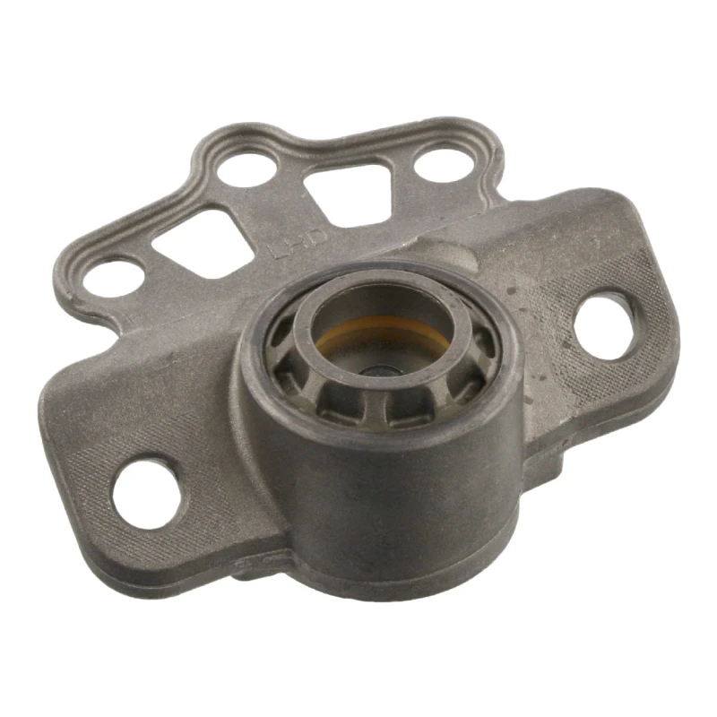 Image of FEBI BILSTEIN 36816 Top strut mount Rear Axle Left, without ball bearing Aluminium Suspension Strut Support Bearing (1180)