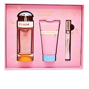 Image of Prada Candy Sugar Pop Gift Set 80ml Eau de Parfum + 75ml Body Lotion + 10ml Roll-On