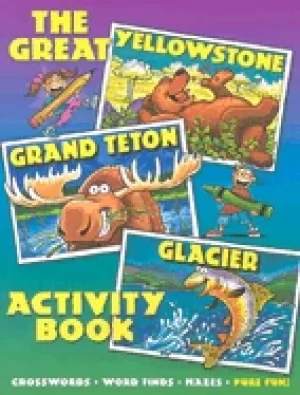 Image of great yellowstone grand teton glacier activity book