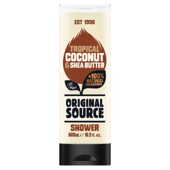 Image of Original Source XL Coconut & Shea Butter Shower Gel Mango 500ml