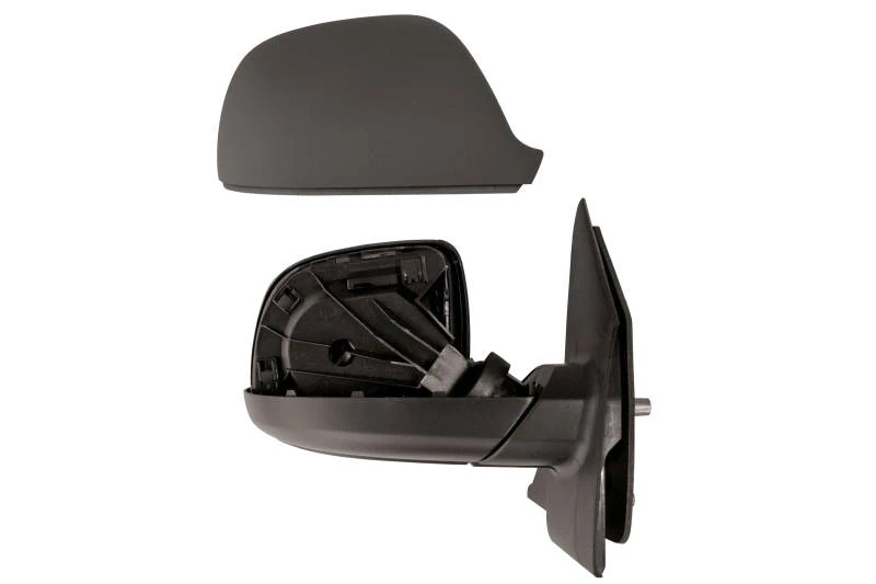 Image of PRASCO VG9197003P Wing mirror Right, black, Convex Outside Mirror (50)