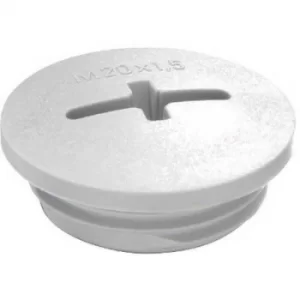 Image of Wiska EVSG M50 RAL 7035 Filler plug M50 Polyamide Grey-white (RAL 7035)