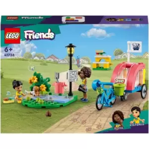 LEGO Friends: Dog Rescue Bike Toy, Animal Puppy Playset (41738)