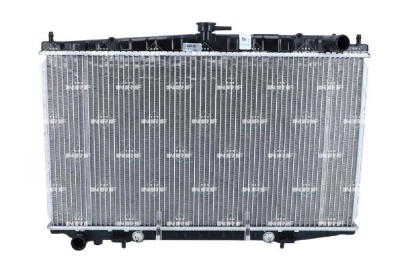 Image of NRF 56079 Engine radiator EASY FIT Brazed cooling fins, Aluminium, with mounting parts Aluminium Radiator,engine cooling (470)