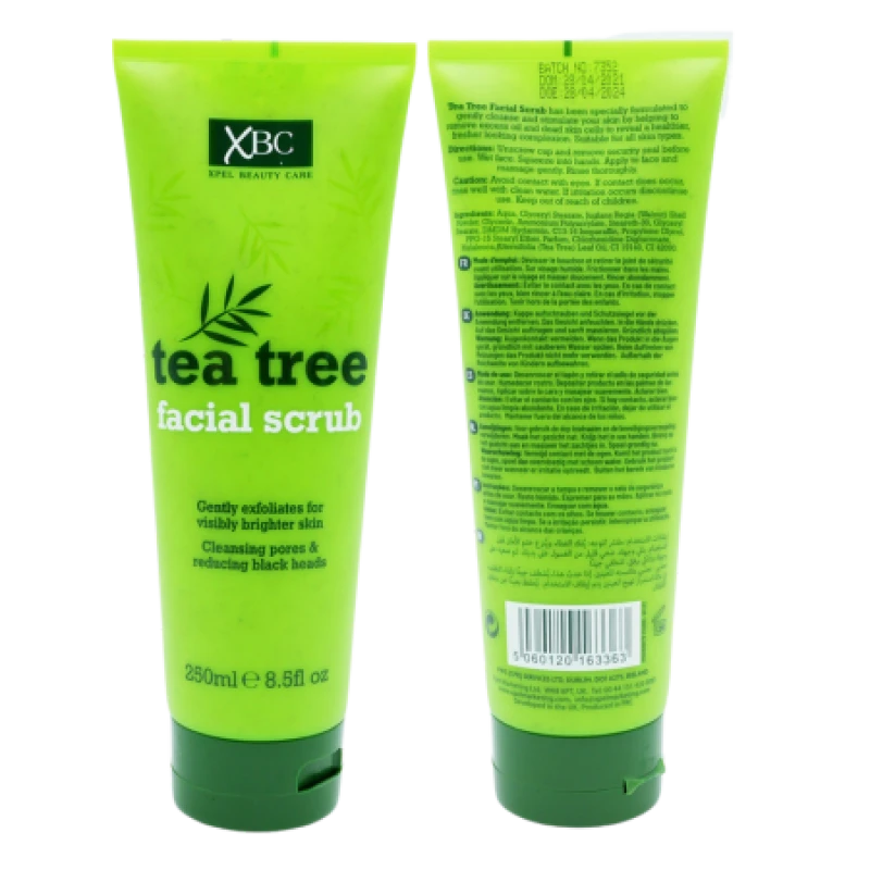Image of XBC Tea Tree Facial Scrub - 250ml 442179