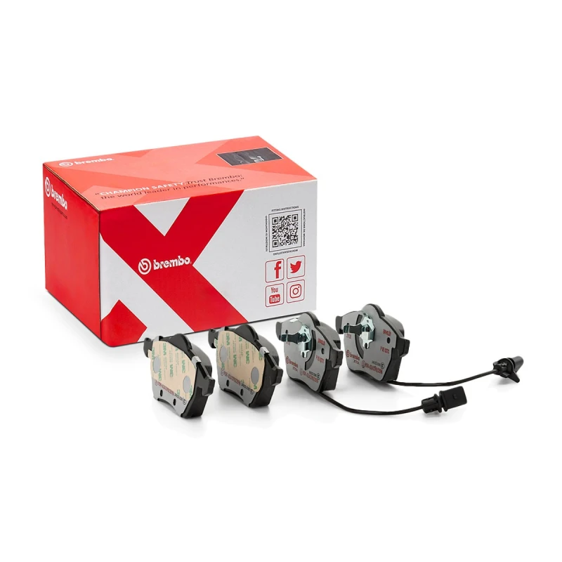 Image of BREMBO Brake pad set BREMBO P 85 037X