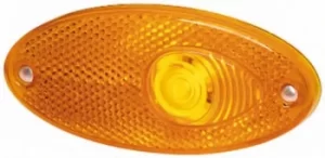 Oval amber Side marker light L 23 12V 2PS964295-001 by Hella Left/Right