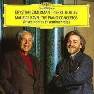 Image of Ravel The Piano Concertos / Valses Nobles Zimerman / Boulez / C by Maurice Ravel CD Album