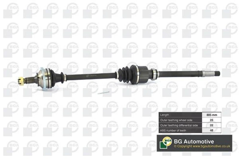 Image of BGA Drive shaft BGA DS6722RA