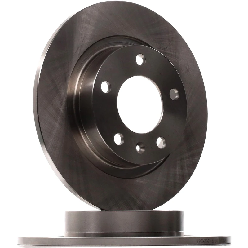 Image of STARK SKBD-0023039 Brake disc Rear Axle, solid, Cast Iron, Uncoated, Untreated, without bolts/screws Cast Iron Brake Disc (82)