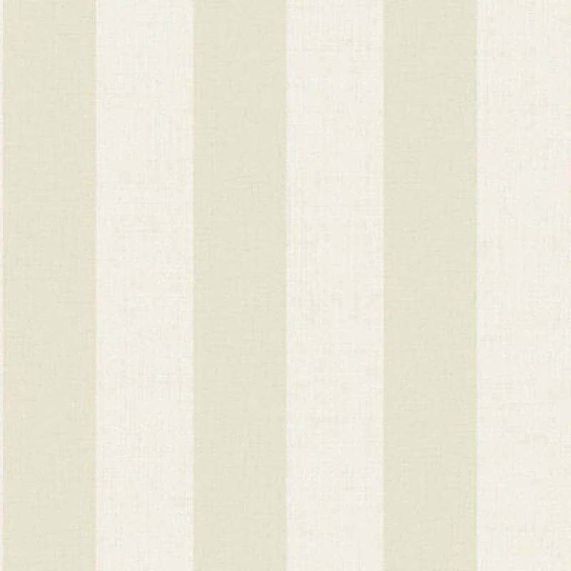 Image of Grandeco Classic Wide Textured Stripe Wallpaper, Beige