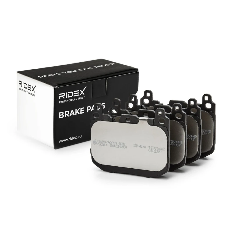 Image of RIDEX Brake pad set RIDEX 402B1636