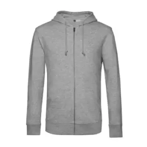 Image of B&C Mens Organic Hoodie (S) (Grey Heather)