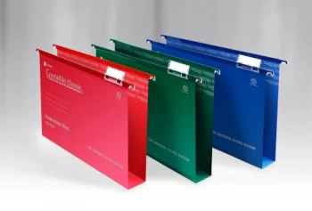 Image of Rexel Crystalfile Classic Foolscap Manilla Suspension File Green - 1 x Pack of 50 Suspension Files