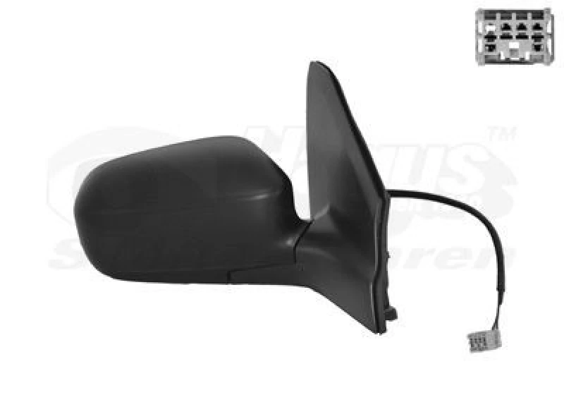 Image of VAN WEZEL Wing mirror VAN WEZEL 2549808