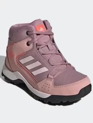 Image of adidas Terrex Hyperhiker Hiking Shoes, Beige/Black, Size 11 Younger