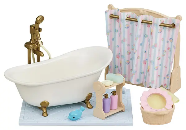 image of Sylvanian Families Bath & Shower Set