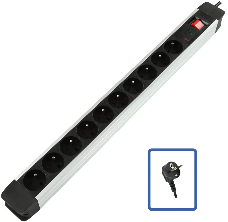 Image of LOGON Professional 10-WY POWER SRIP WIH SURGE