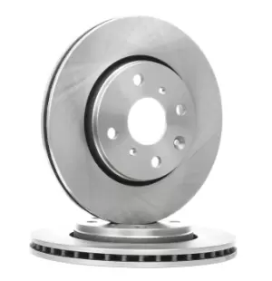 Image of RIDEX Brake disc 82B0050 Brake rotor,Brake discs PEUGEOT,TOYOTA,CITROEN,107 Schragheck (PM_, PN_),108,AYGO (WNB1_, KGB1_),AYGO (PAB4_, KGB4_)