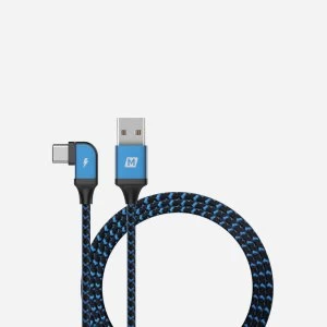 Image of Momax PLAY DA15B USB Type-C to USB Cable (1.2m) - Blue