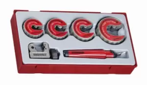 Image of Teng Tools TTTC06 6 Piece Pipe Cutting Set (including Deburring Tool)