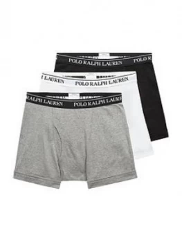 Image of Polo Ralph Lauren 3 Pack Boxer Brief - Black/White/Grey