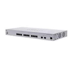 image of Cisco CBS350 Managed L3 10G Ethernet (100/1000/10000) 1U Black, Grey