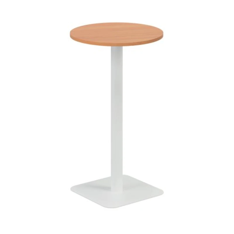 Image of Jemini Origin Round Coffee Table 600x1145mm Beech/White KF800158