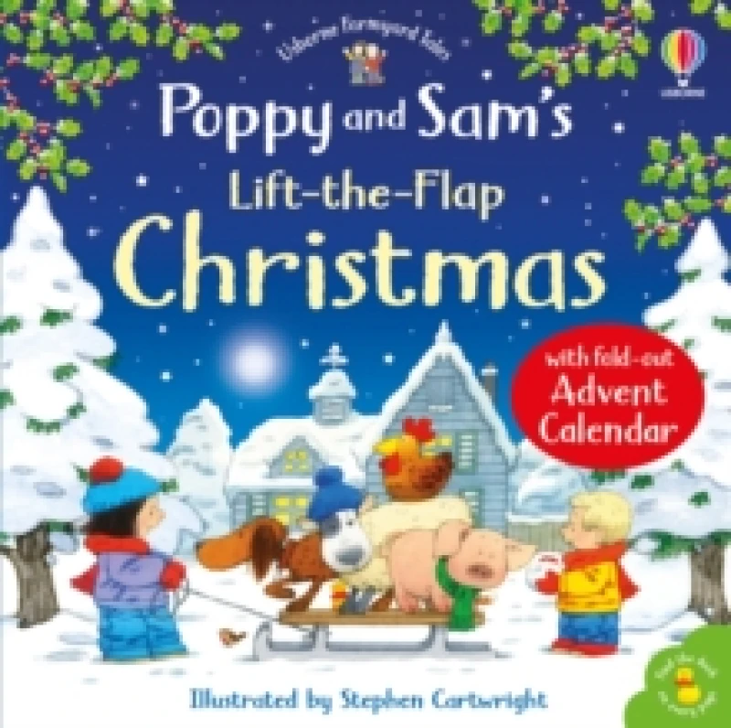 Image of Poppy and Sam's Lift-the-Flap Christmas with Advent Calendar Hardback